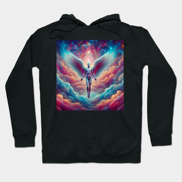 Full body angel Hoodie by Out of the world